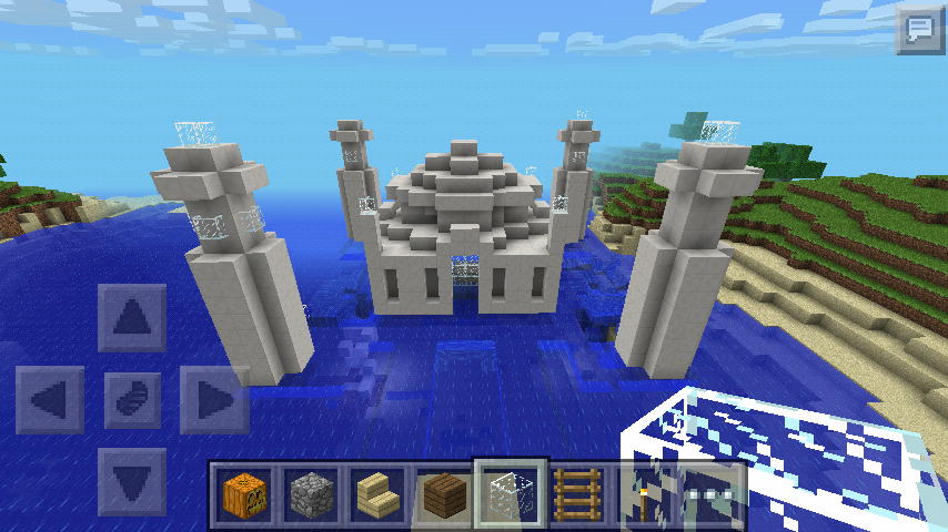 Minecraft- TAJ MAHAL Floating