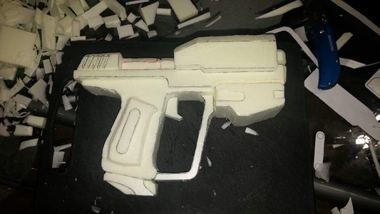 The Magnum Gun Prop