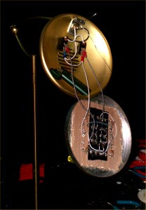 Putting LED Panel Into the Lamp