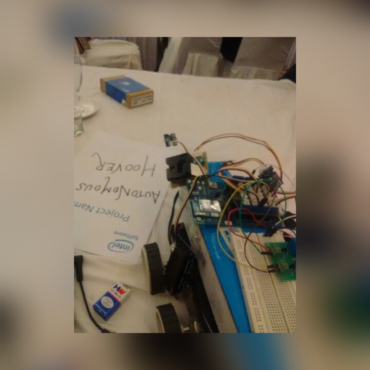 AUTONOMOUS HOOVER (Intel IOT)