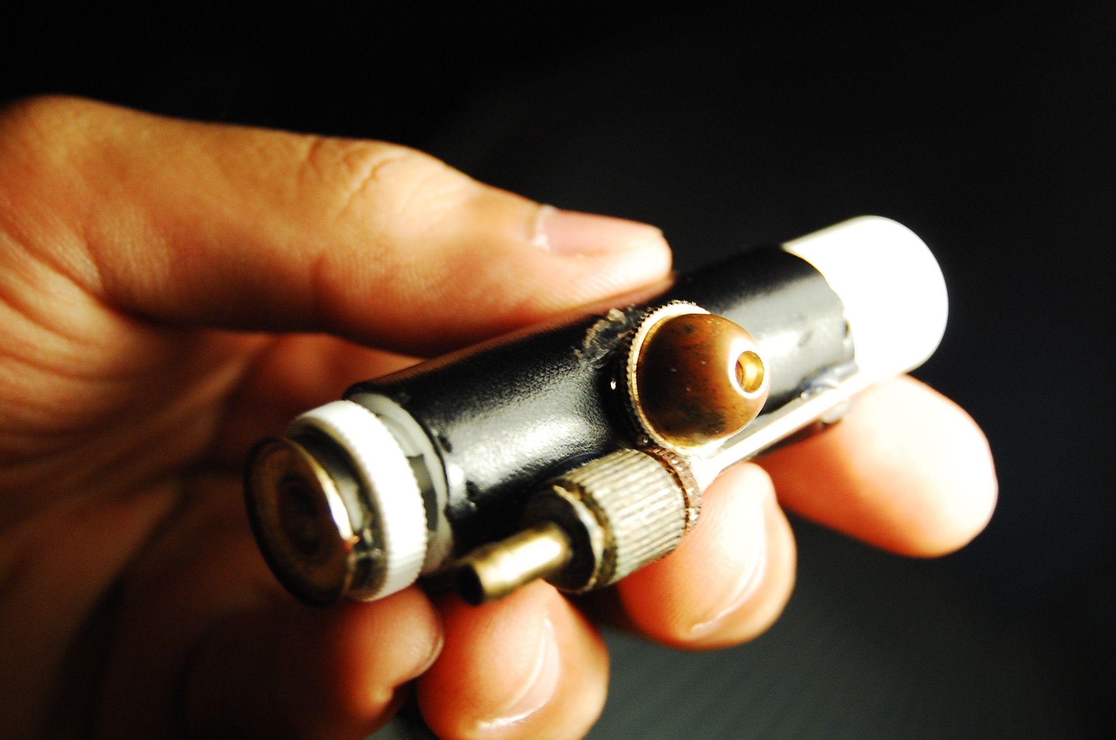 working Steampunk hand cannon