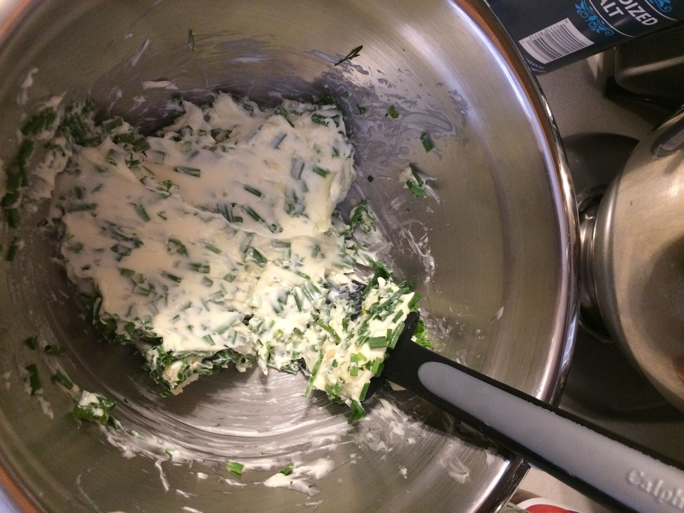 Garlic Chive Compound Butter 9 Steps Instructables