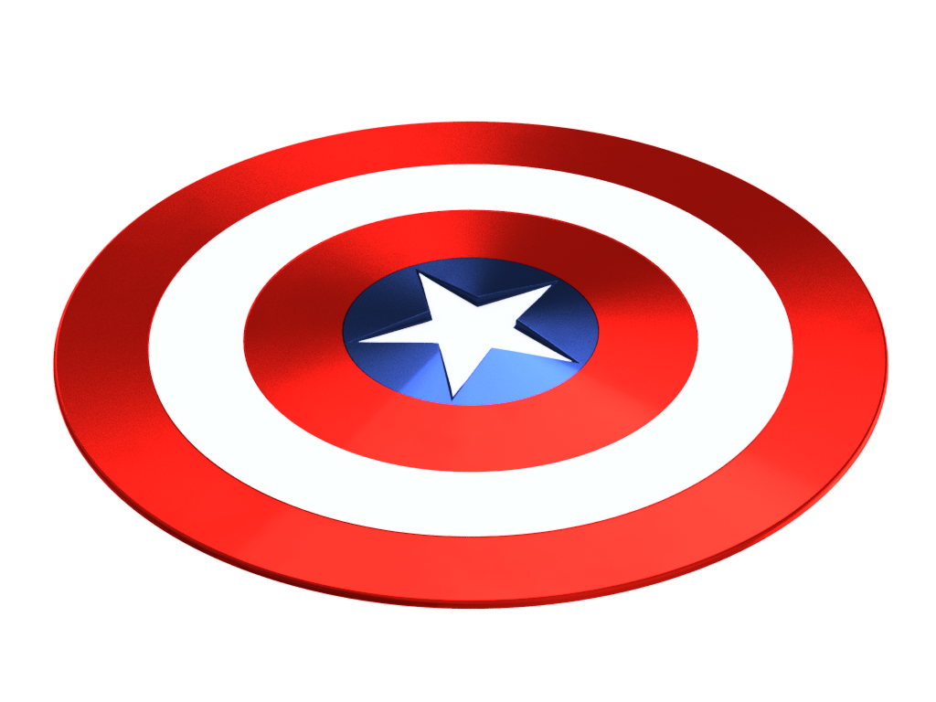 Captain America Shield Fidget Spinner