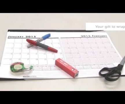 Upcycle Your 2015 Calendar 