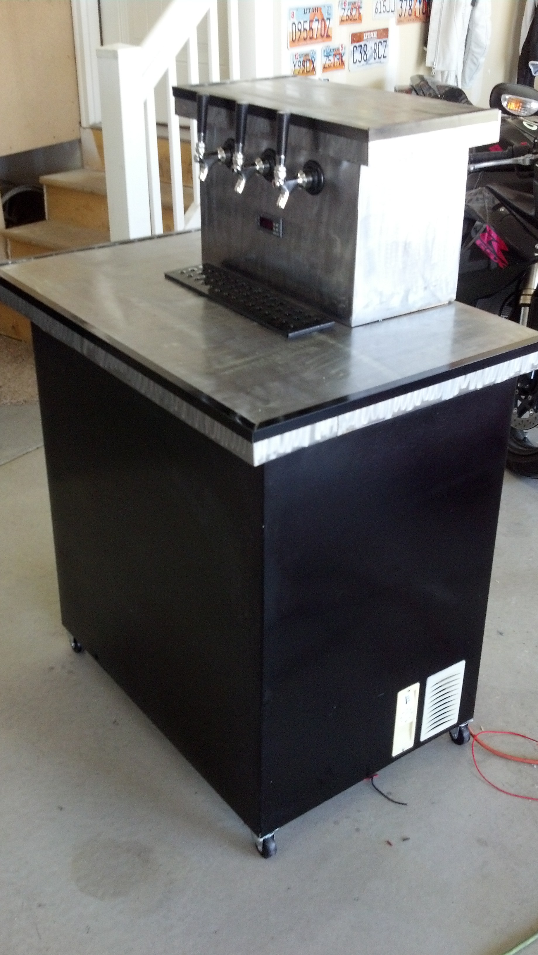 How to Build a Keezer With a 3 Tap Tower (chilled Tower) 8 Steps