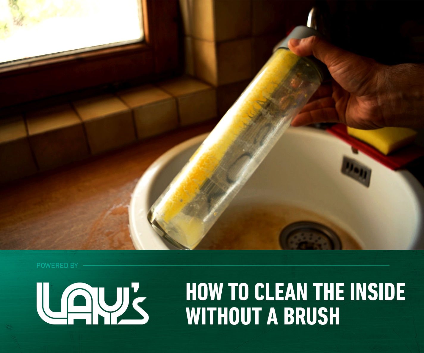 How to Clean the Inside of a Bottle Without a Brush