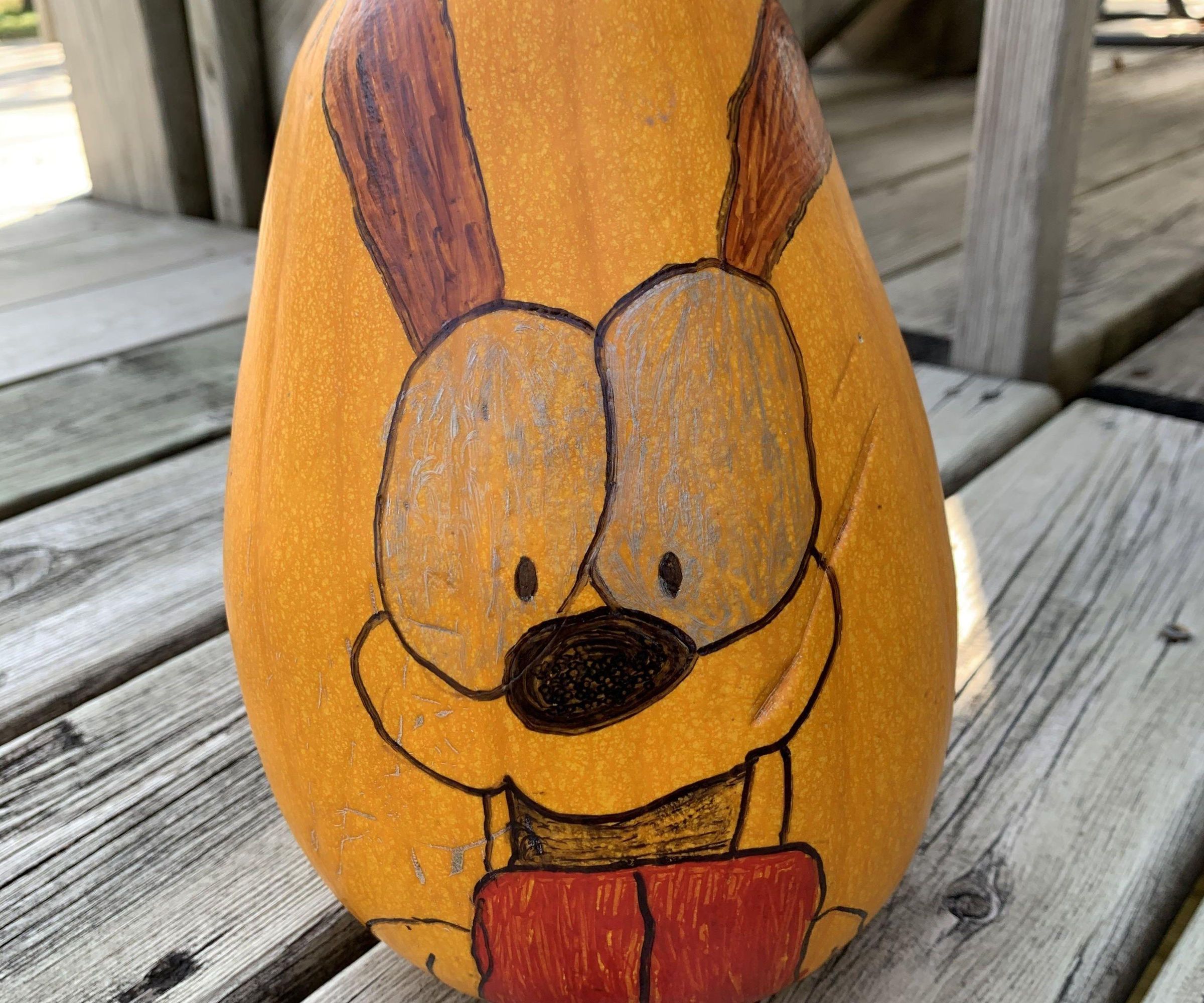 Adorable Odie Pumpkin