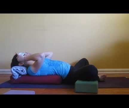 Supta Baddha Konasana (Reclined Bound Angle Pose)