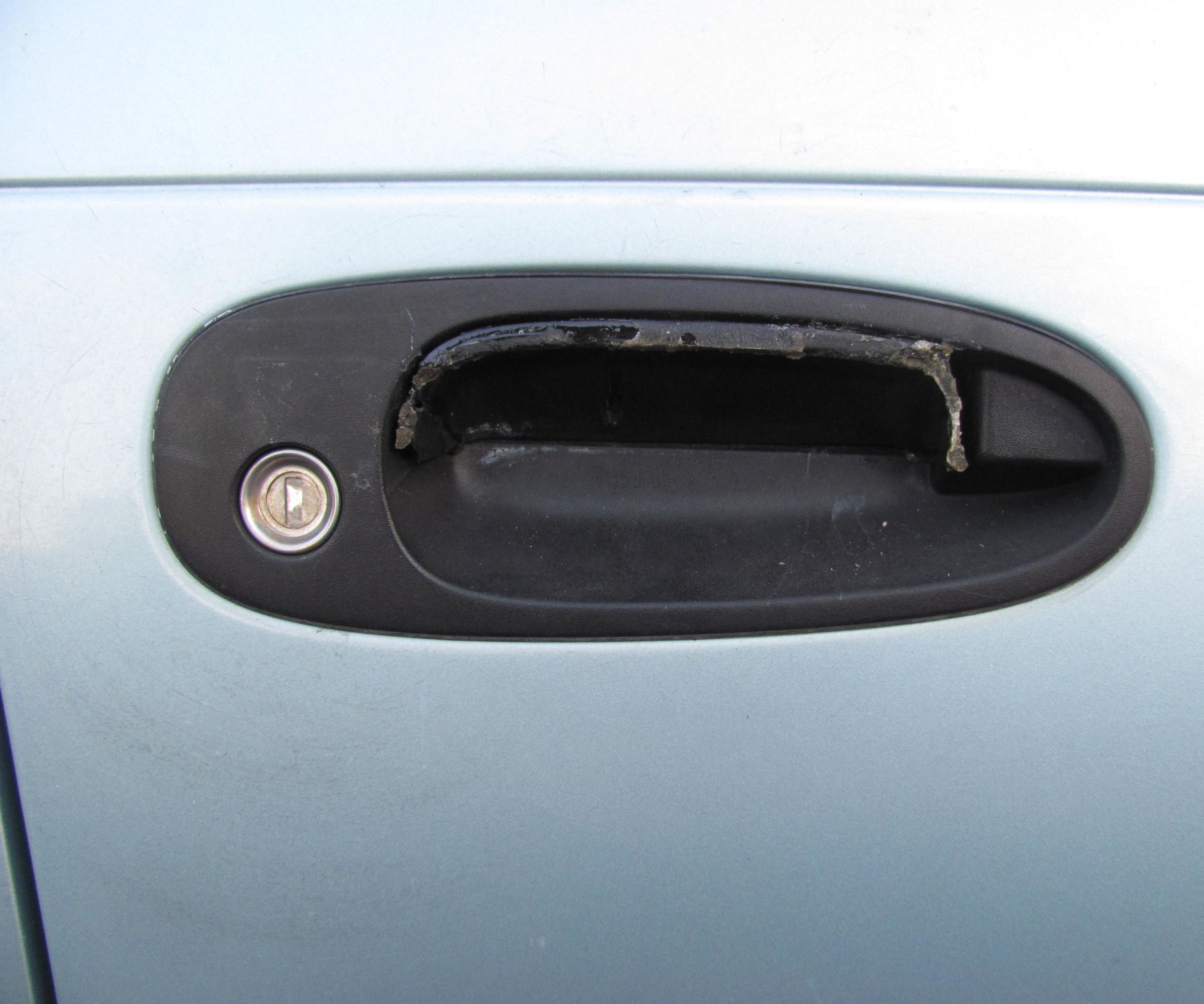 Fixing Broken Door Handle on Toyota Corolla