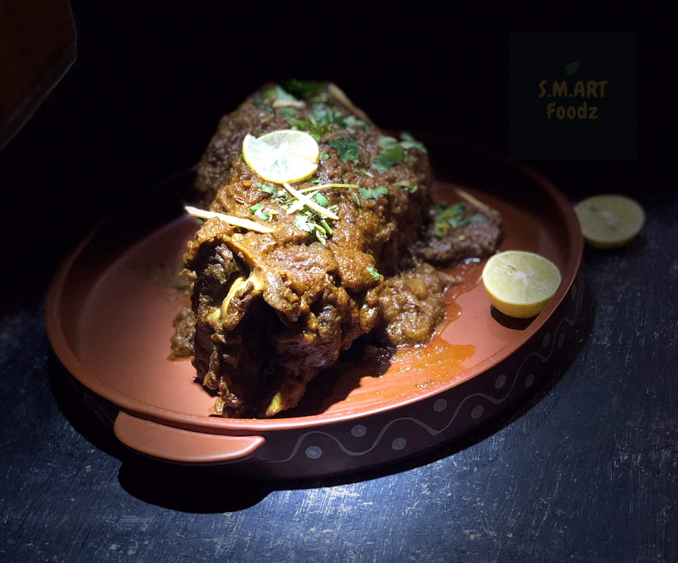 Dumpukht (slow Cooked) Goat’s Neck