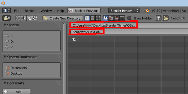 Exporting the Model for Shapeways