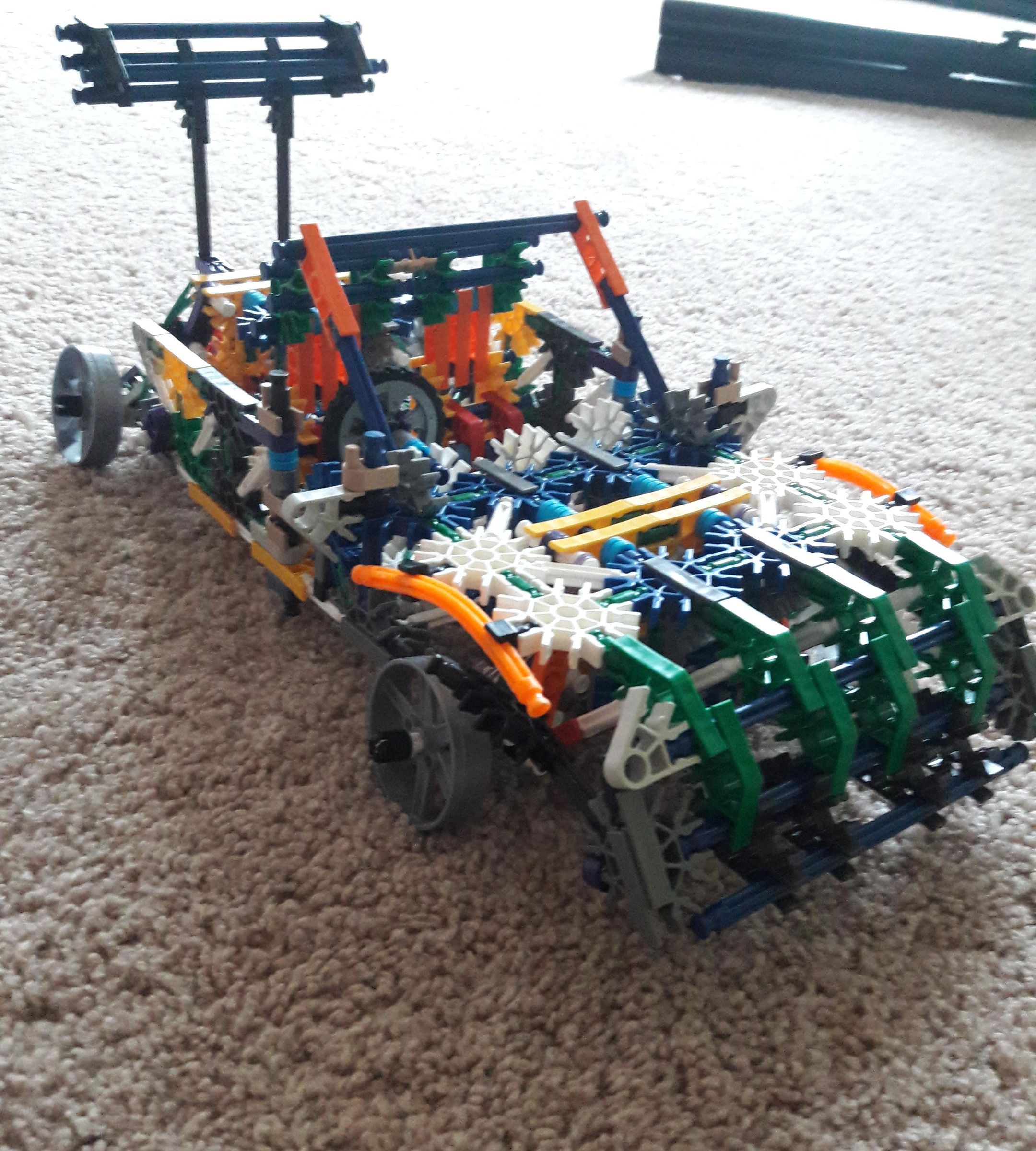 Knex Mazda Miata Drift Car (unfinished)