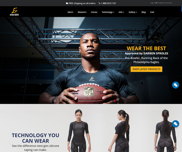 Enerskin - Compression Clothes.