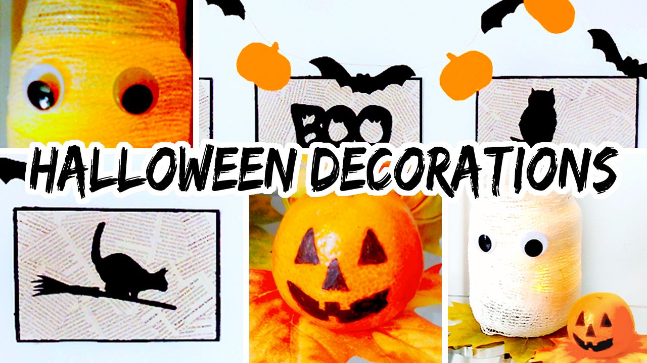 SUPER Easy & Affordable DIY Halloween Decorations for Your Room!