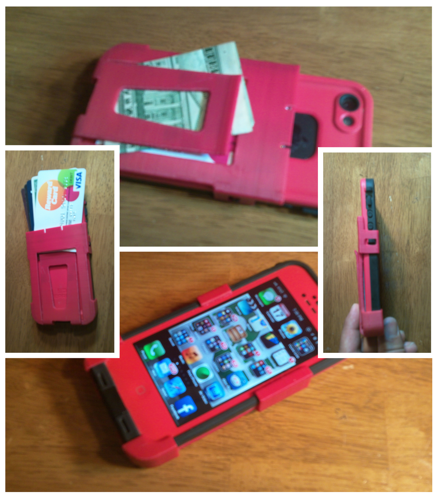 Life Proof Case Money Clip 3 Steps Instructables