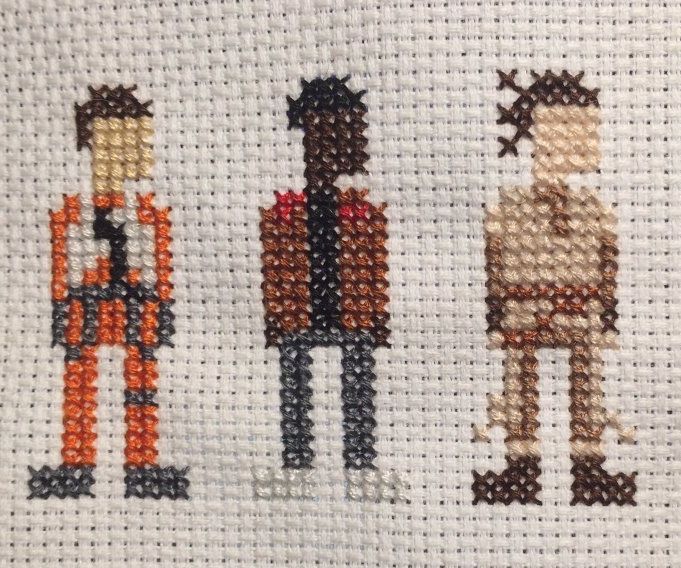 Star Wars Cross Stitch: Force Awakens Trio