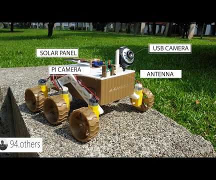 IOT Lunar Rover Raspberrypi+Arduino