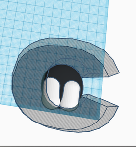 Designing the Base of the Penguin's Face