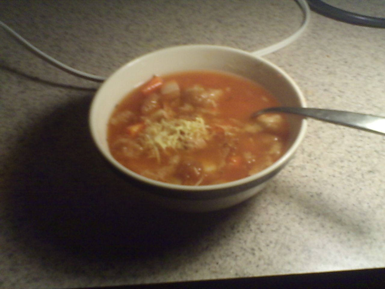 Tuna Noodle Coffepot Soup