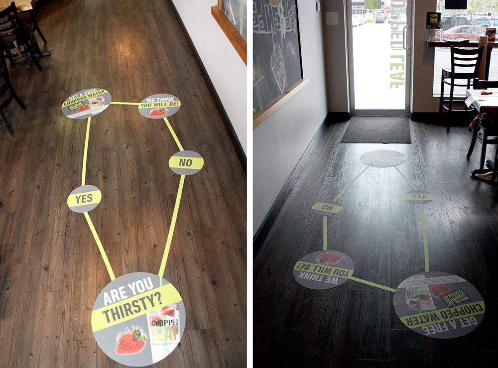 Mobile Chopped Life - Floor Graphic Application Instructions