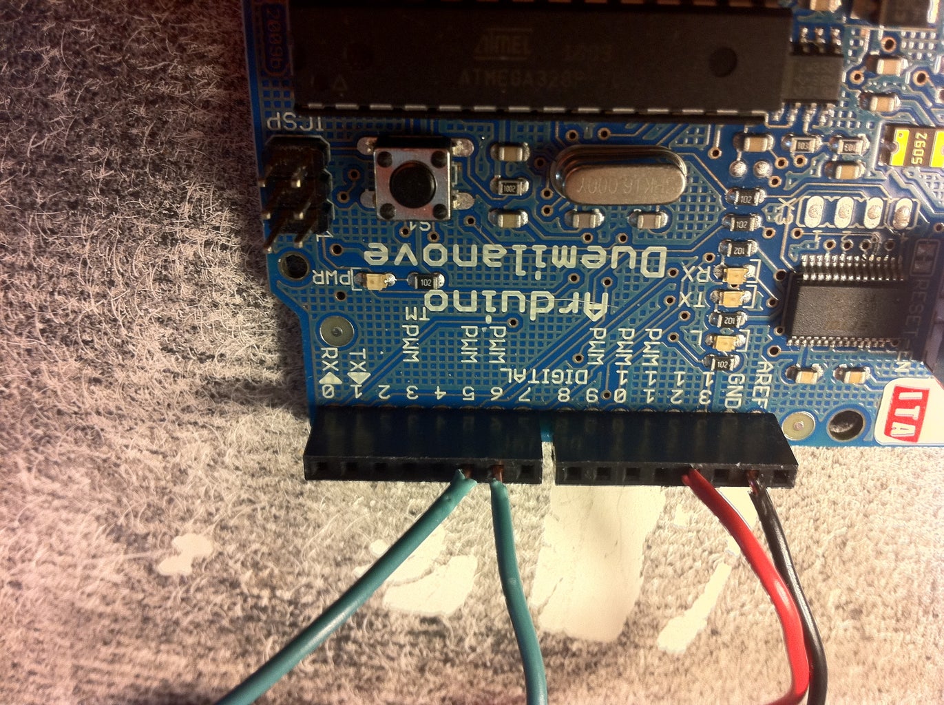 Connect Leads to Arduino