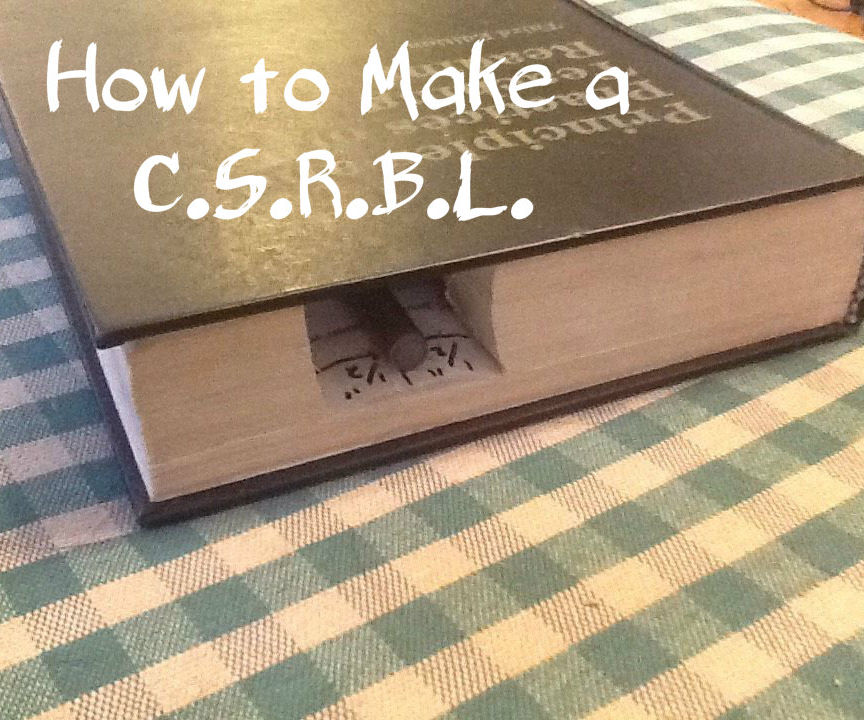 Undercover Spy Book Rubber Band Launcher