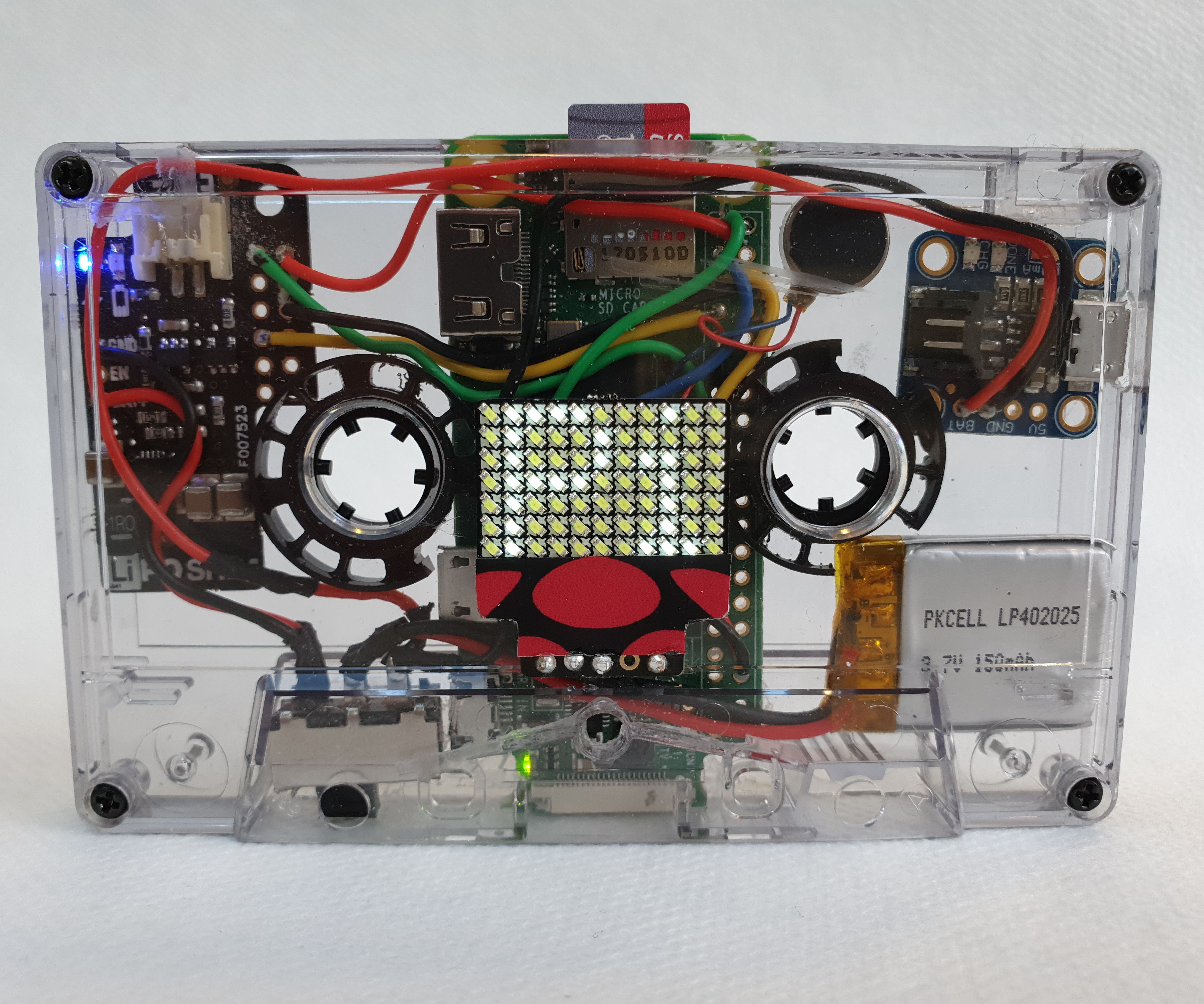 Cassette Pi IoT Scroller