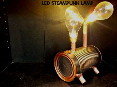 Time to Sit Back and Enjoy Your Steampunk Lamp!