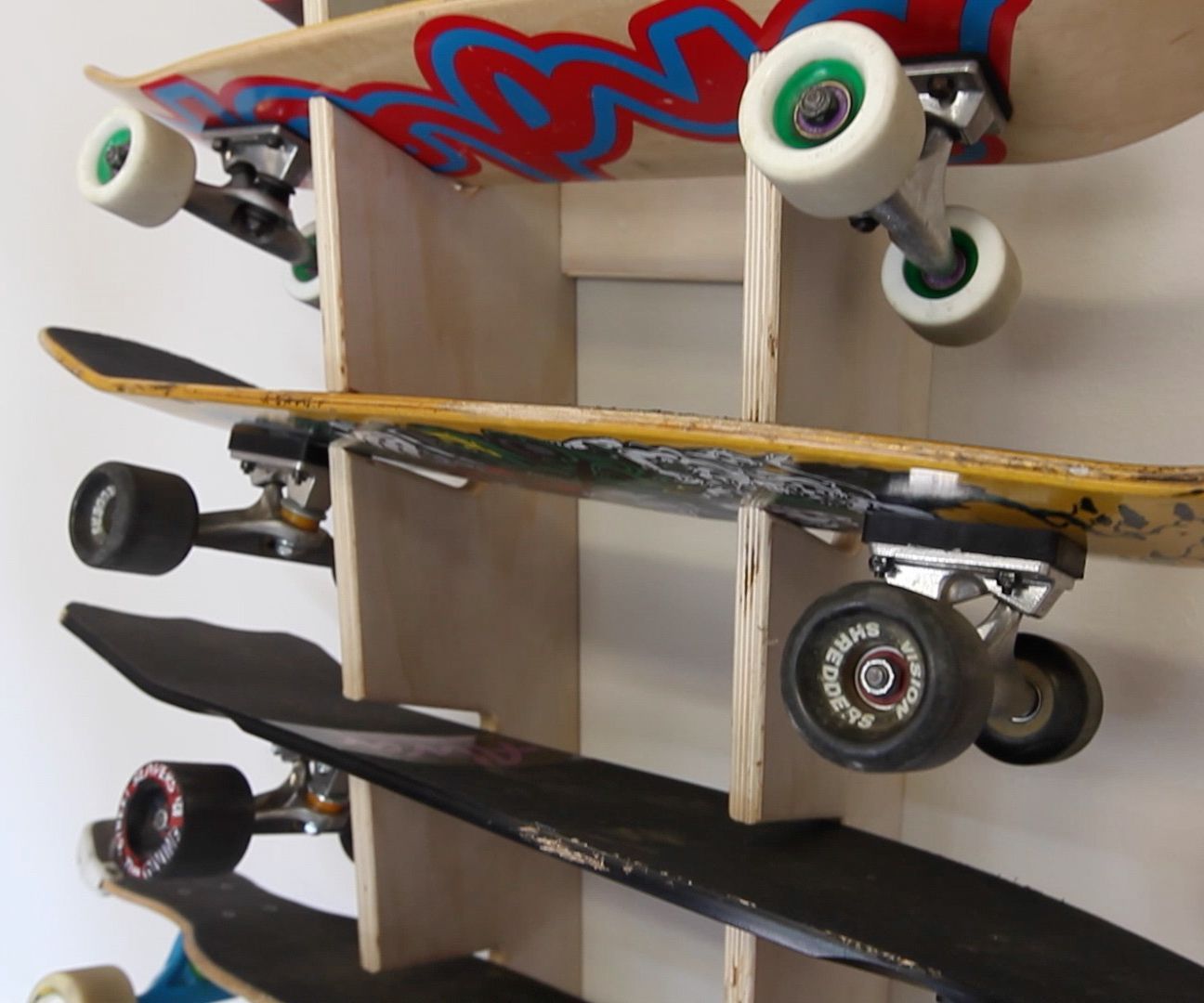 Skateboard Display Rack