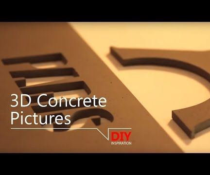 3D Concrete Pictures - Inspiration! 
