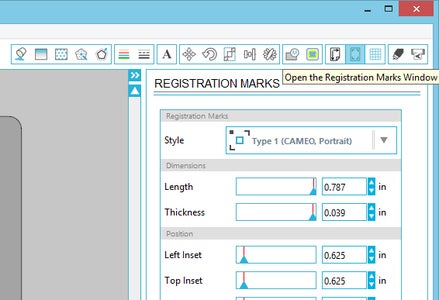 Add in Registration Marks
