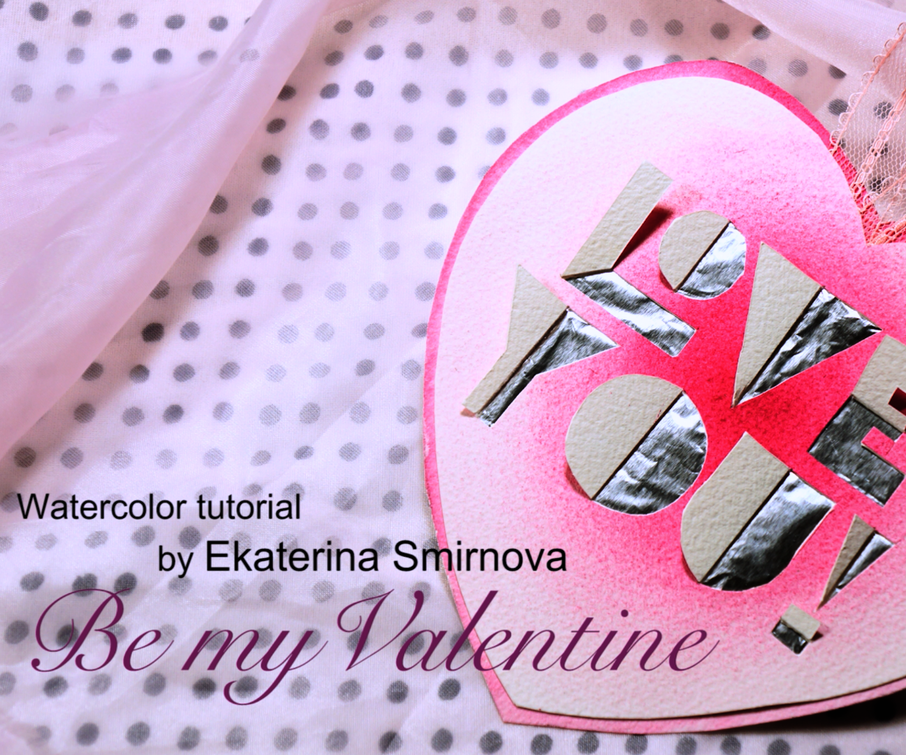 Valentine Card in Watercolor!