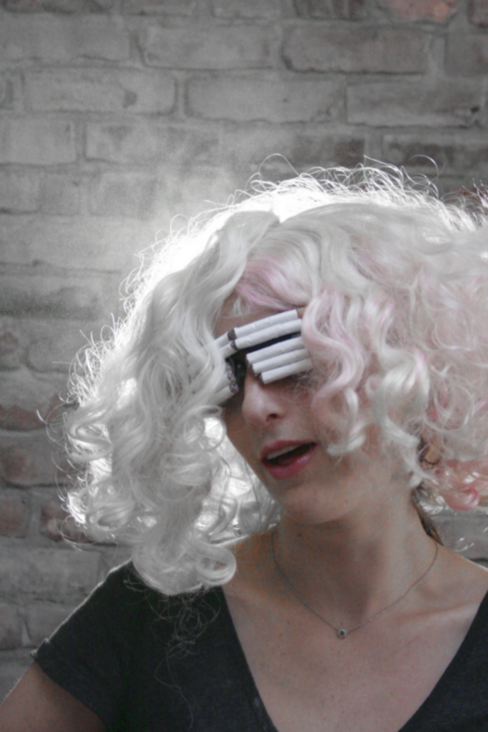 Lady Gaga Cigarette Glasses