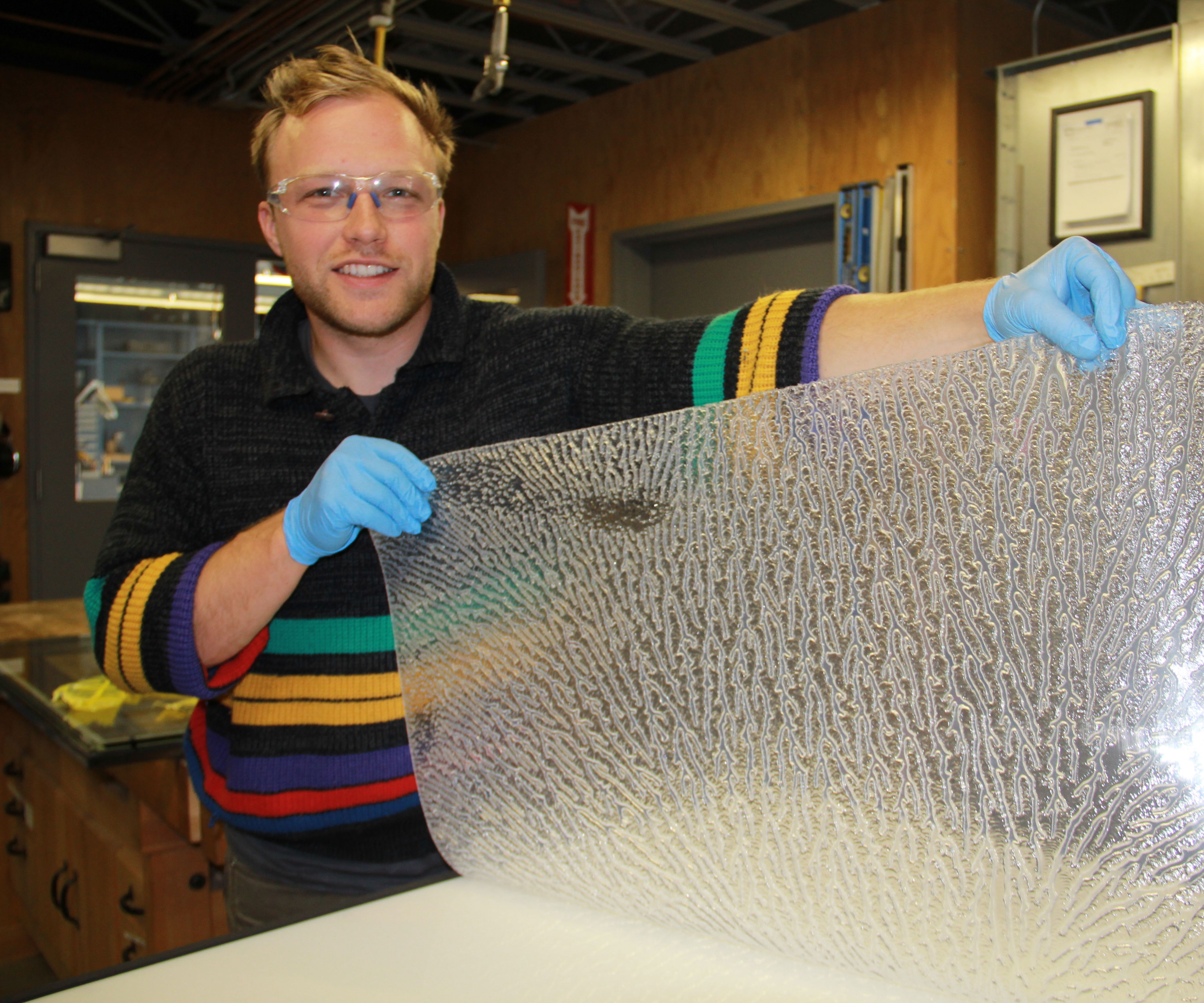 Viscous Fingering: How to Make Fluid Channels in Silicone Membranes