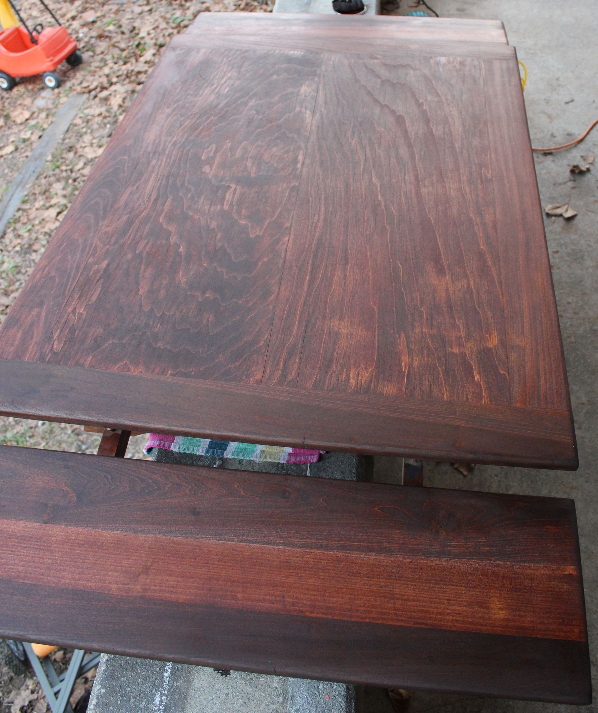 Refinishing a Tabletop 4 Steps (with Pictures) Instructables