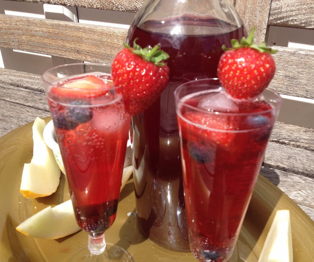 Summer Fruit Iced Tea