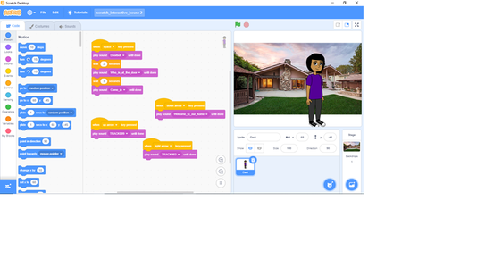 Build a Smart House With ( Makey Makey + Scratch + Brick Lab) : 7 Steps ...