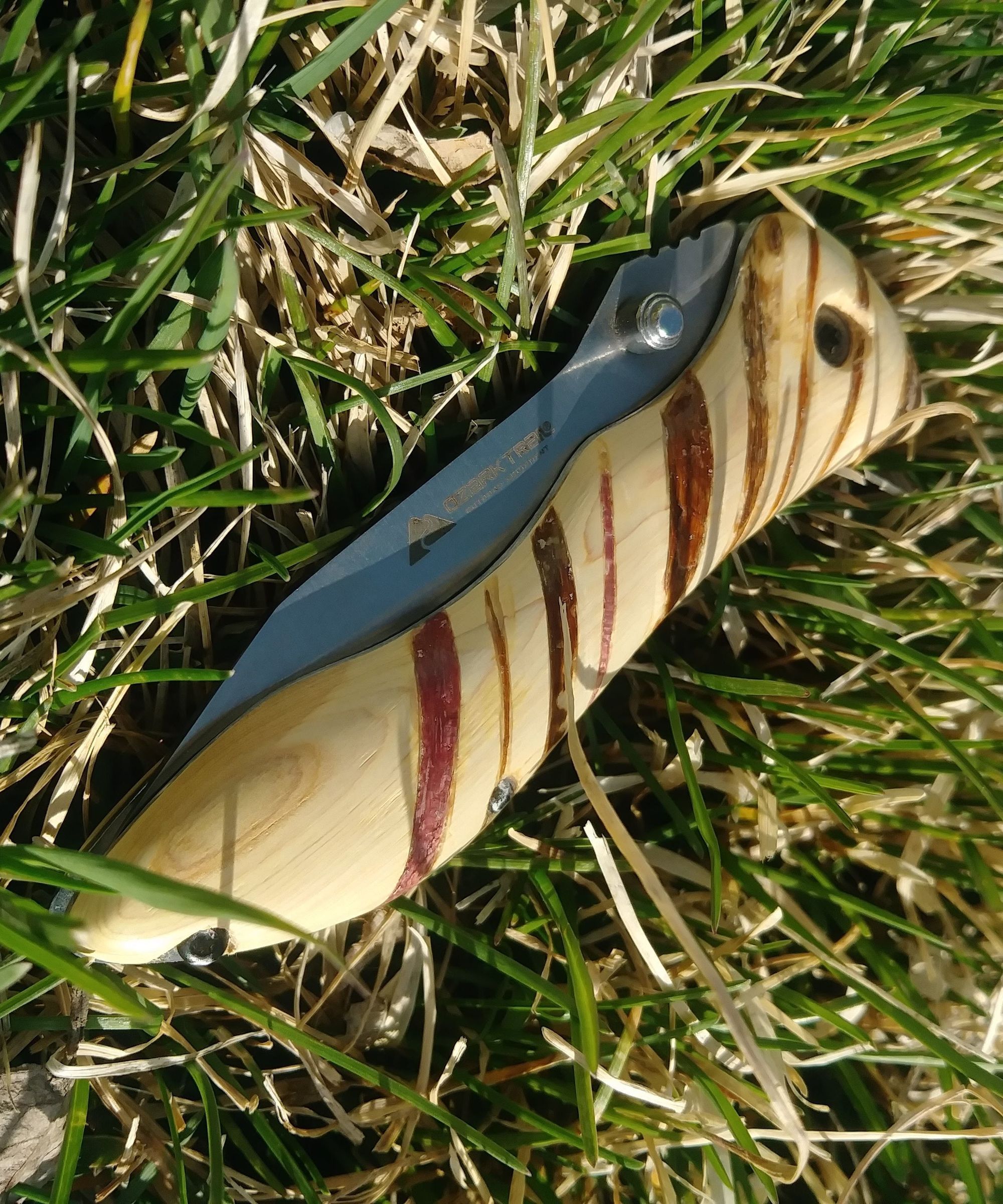 Wood Pocket Knife Handle