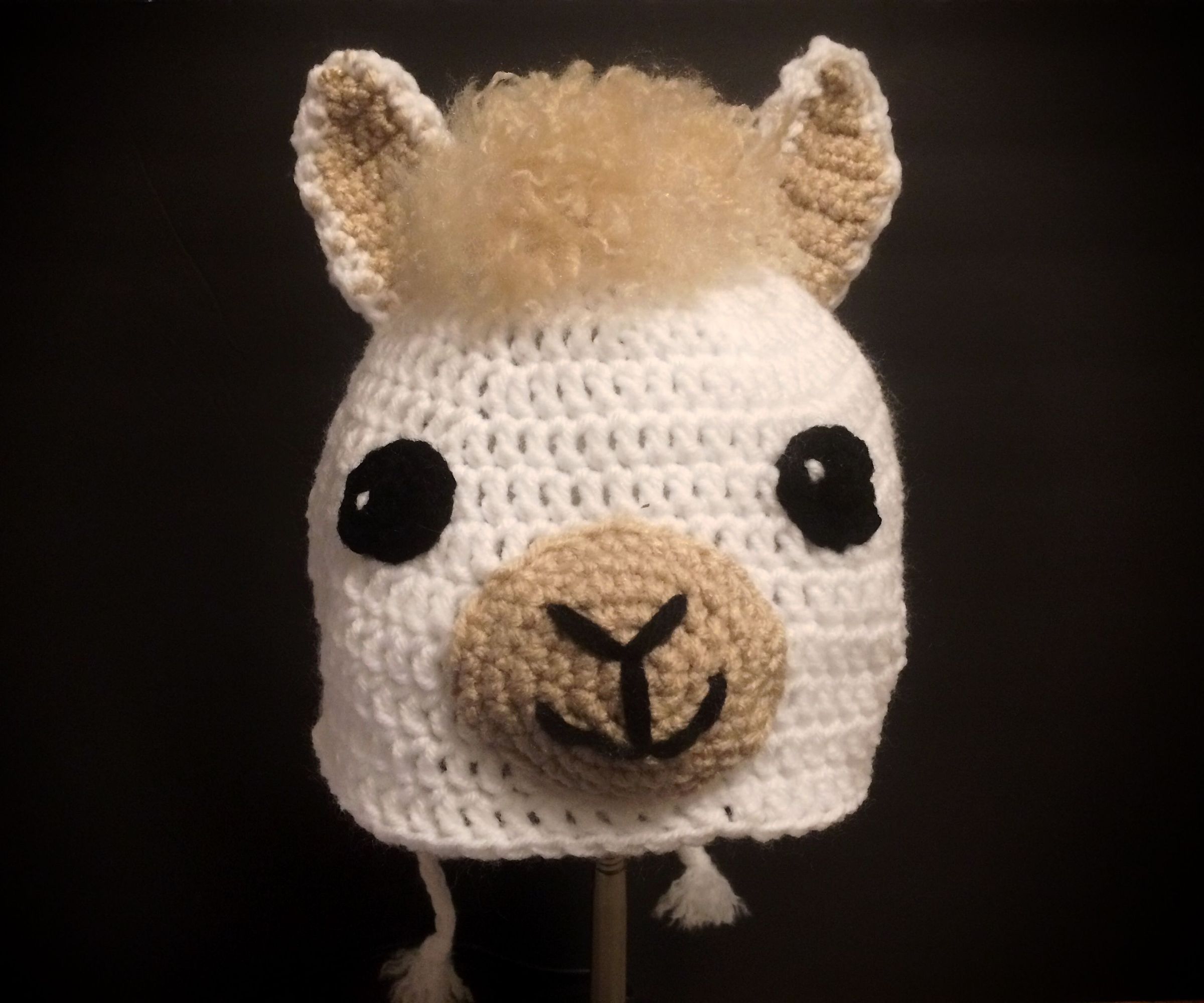 Crochet Llama Hat!