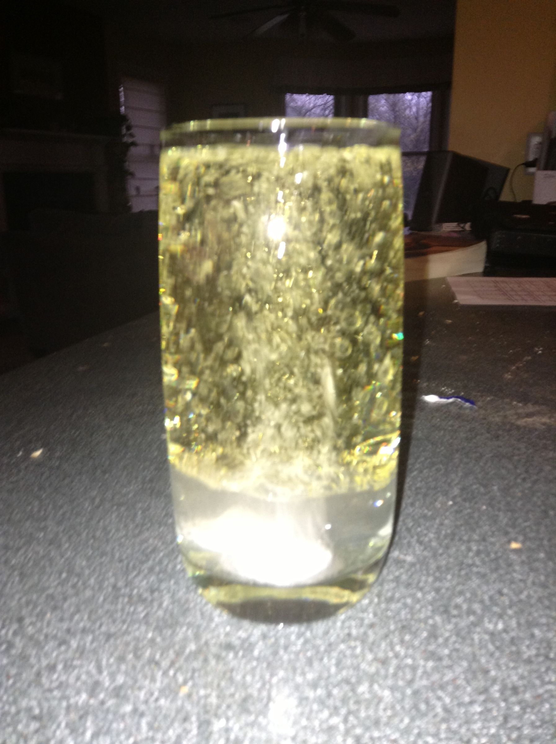 Glow in the dark lava lamps