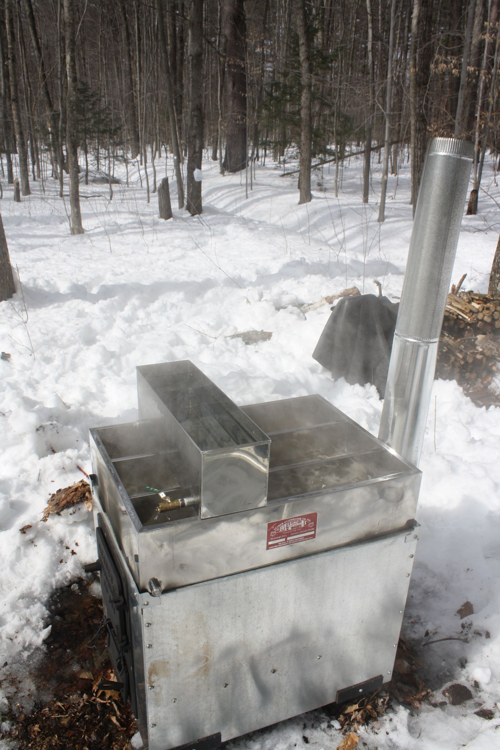 MacGyver Style Indestructible Maple Sugar Evaporator From Filing