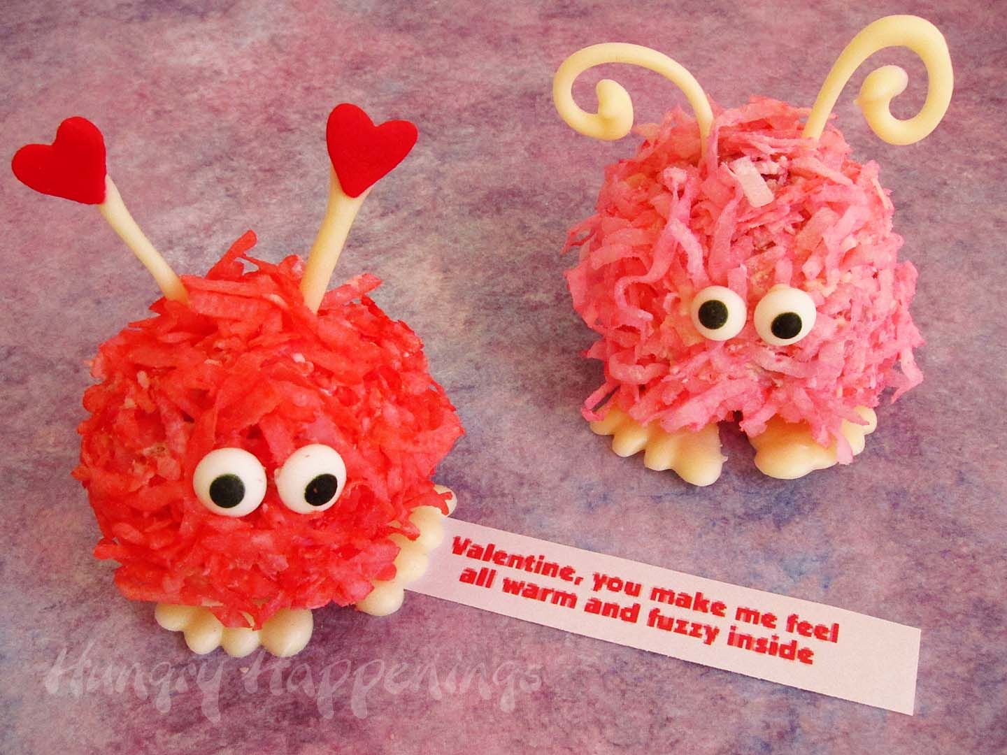 Sweet Little Valentine's Day Cake Balls