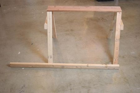 Cut Long Support Braces for the Sides