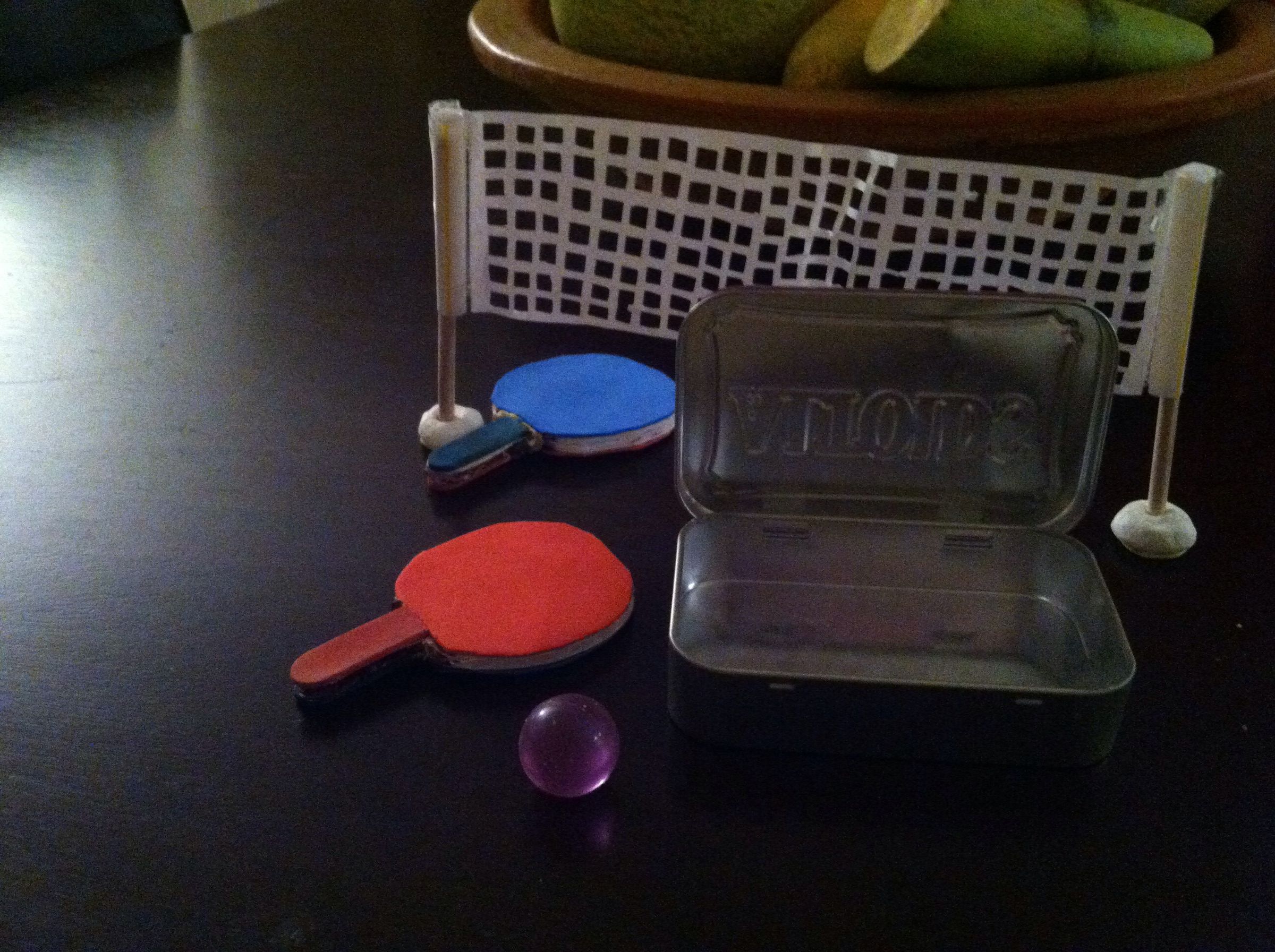 Mini Ping Pong Altoid Game