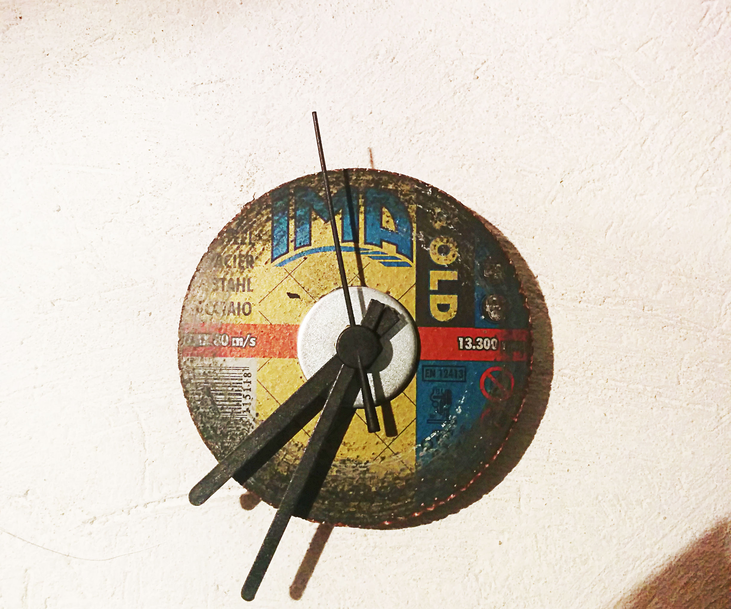 Shop-style Wall Clock