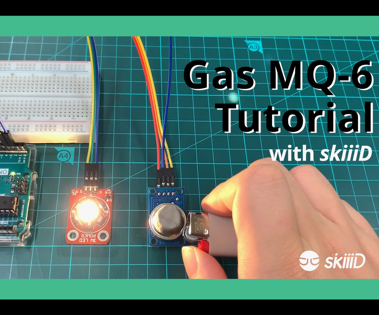 How to Use Gas MQ-6 With SkiiiD