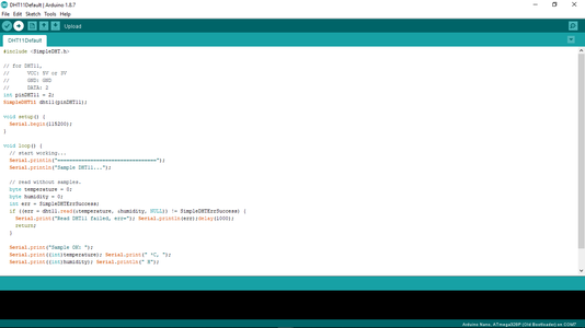 TEMPERATURE AND HUMIDITY MEASUREMENT USING DHT 11 : 5 Steps - Instructables