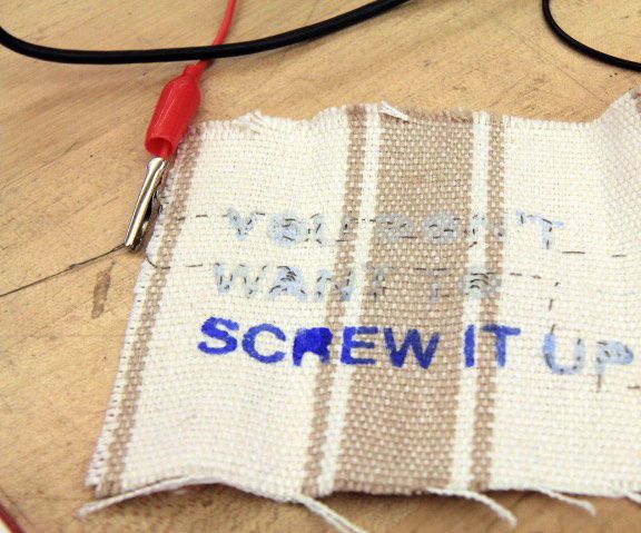 Thermochromic Secret Message