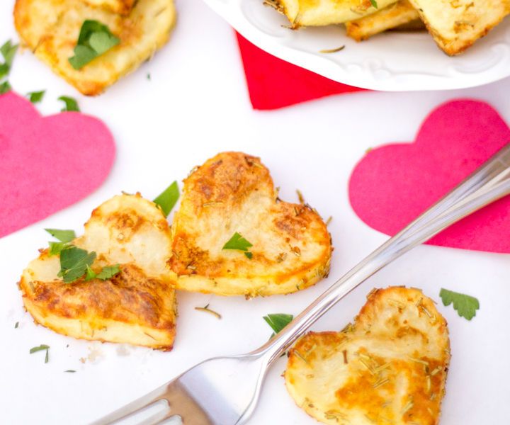 How to Make Simple Roast Potato Hearts