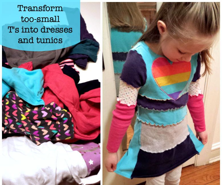 Too-small T's - New Dresses and Tunics!